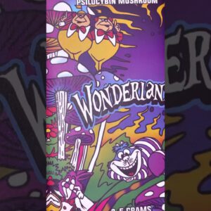 Buy Wonderland chocolate bars at mushroomonlineshop, Wonderland mushroom chocolate bars available in stock.